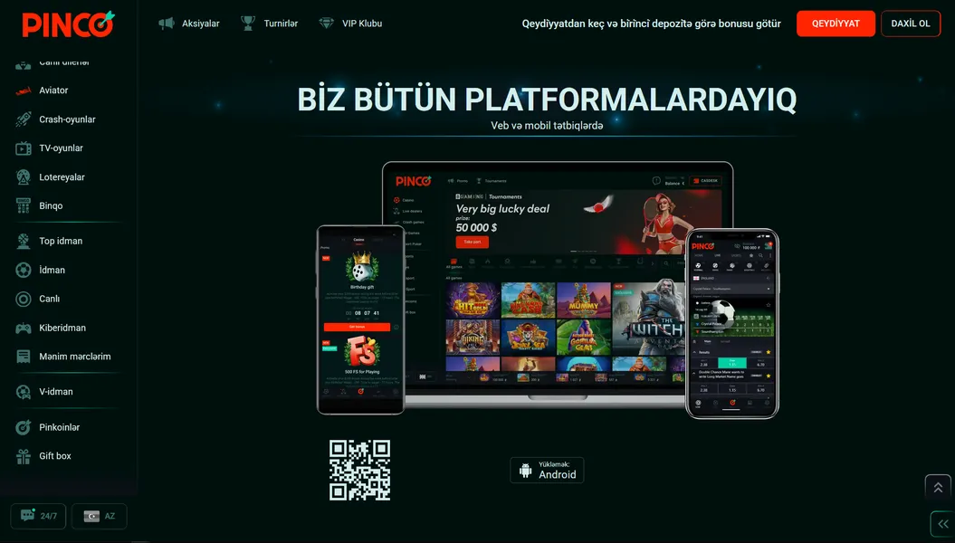 Android/iOS üçün yükləmə təlimatı