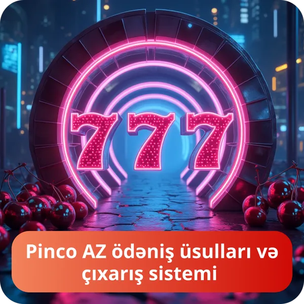 Pinco AZ ödəniş üsulları və çıxarış sistemi